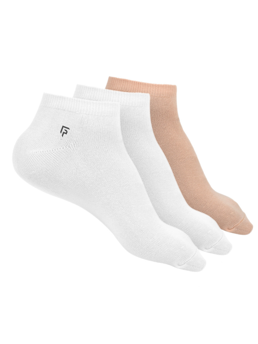 FOOTPRINT 3 Pairs Unisex Organic Cotton Ankle Casual Bamboo Socks