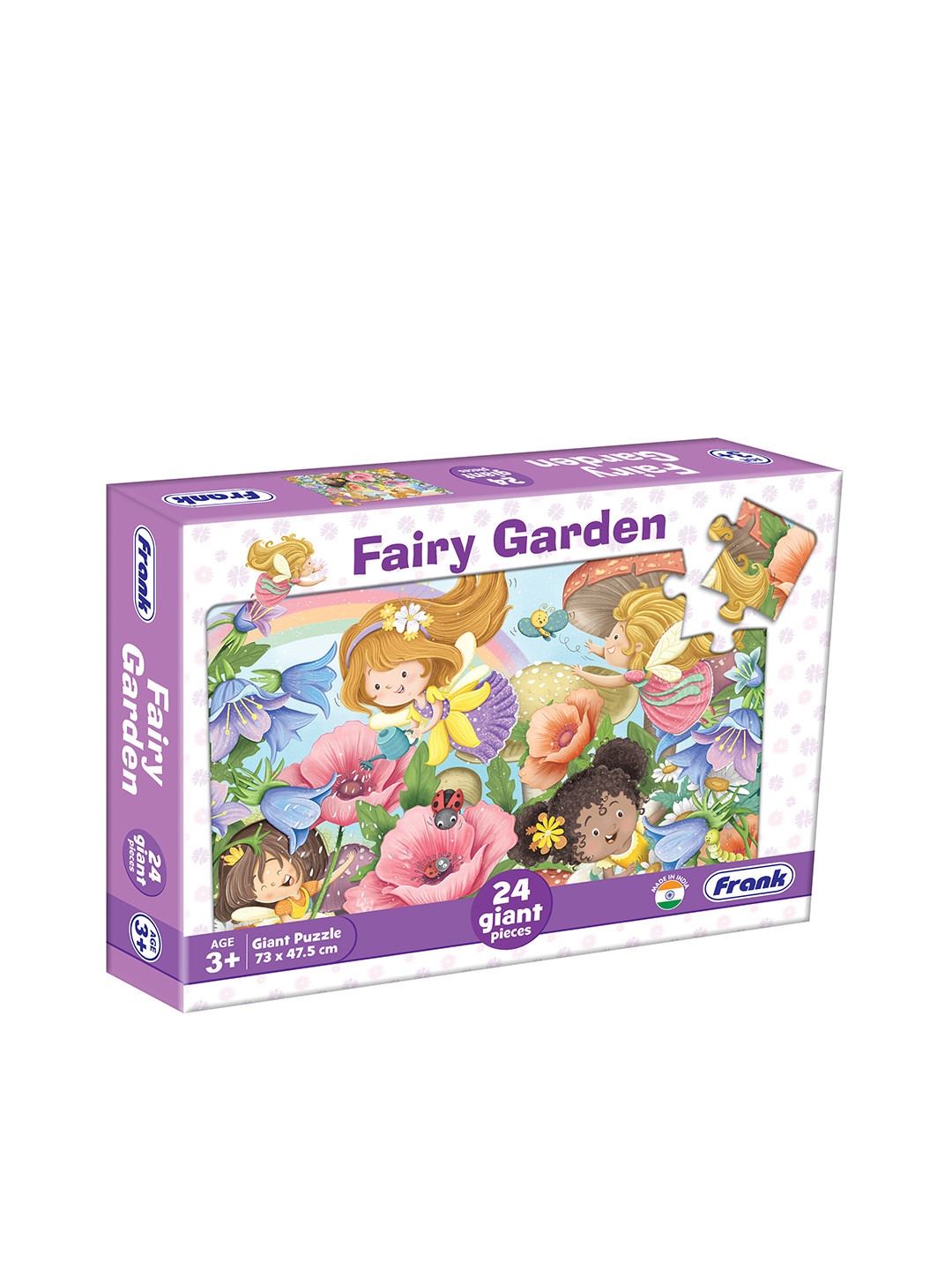 Frank Multicoloured 24 Pcs Fairy Garden Giant Floor Puzzle