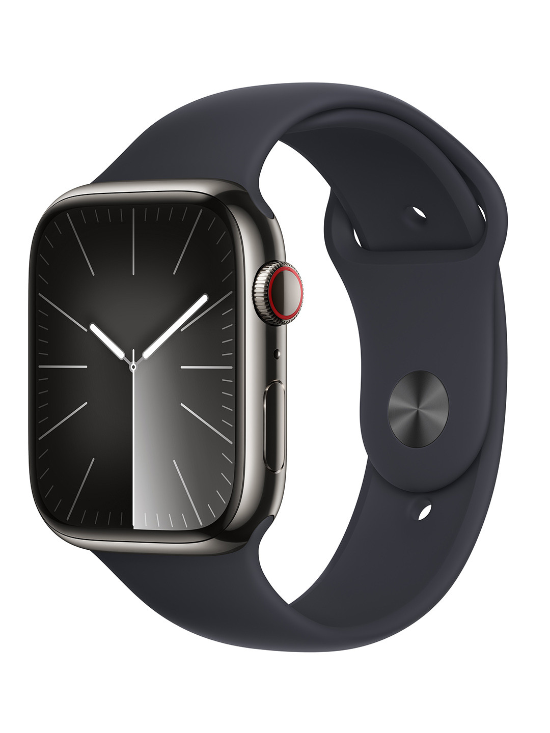 Apple Watch Series 9 GPS + Cellular 45 mm Graphite Case with Sport Band