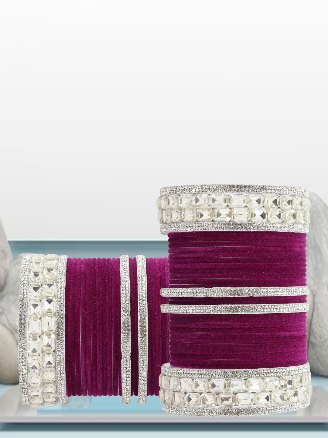 NMII Set Of 68 Artificial Beads Bangles