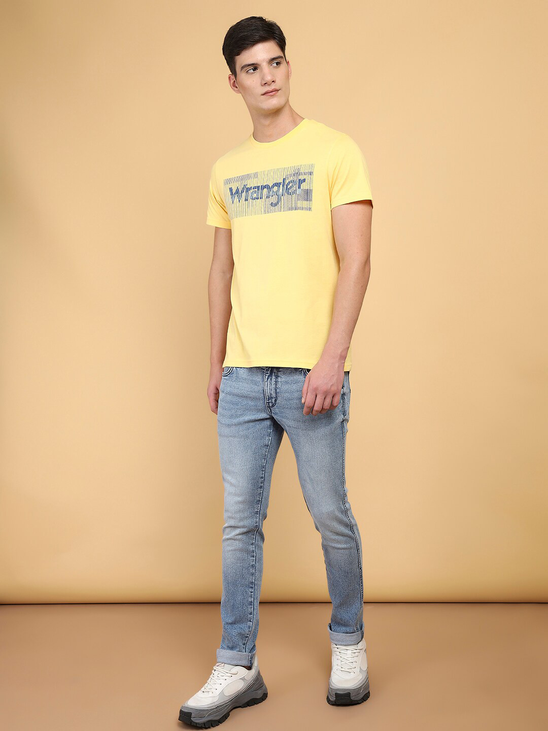 Wrangler Typography Printed Cotton T-shirt