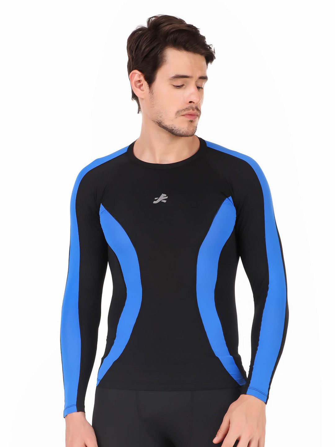 REDESIGN Colourblocked Dry Fit Compression T-shirt
