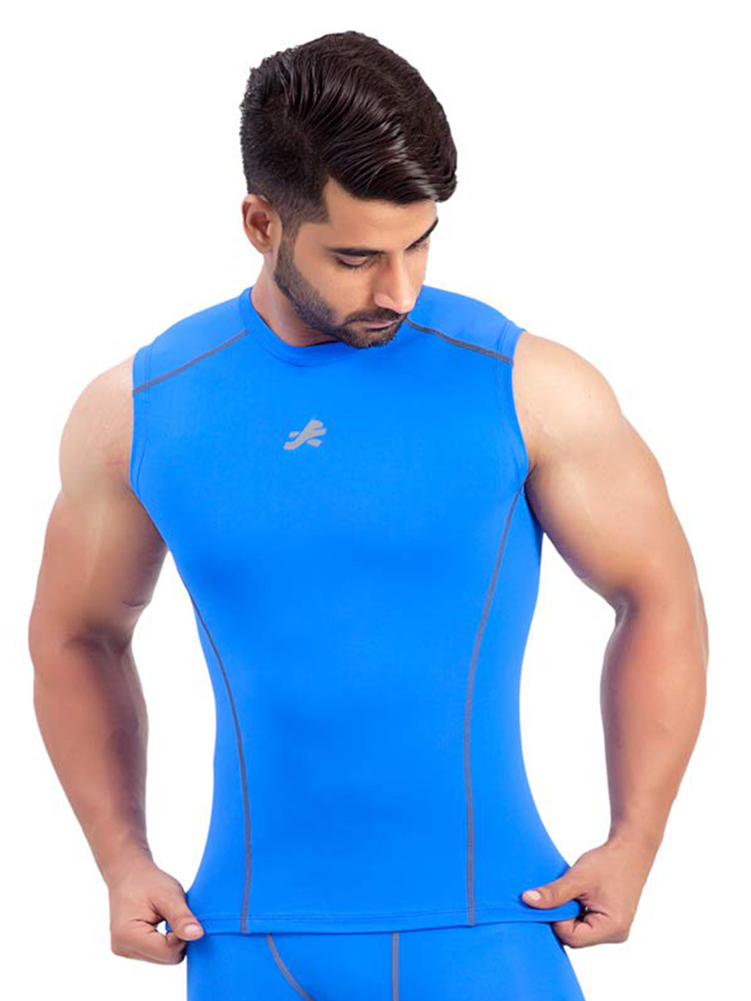 REDESIGN Compression Sleeveless Sports T-shirt