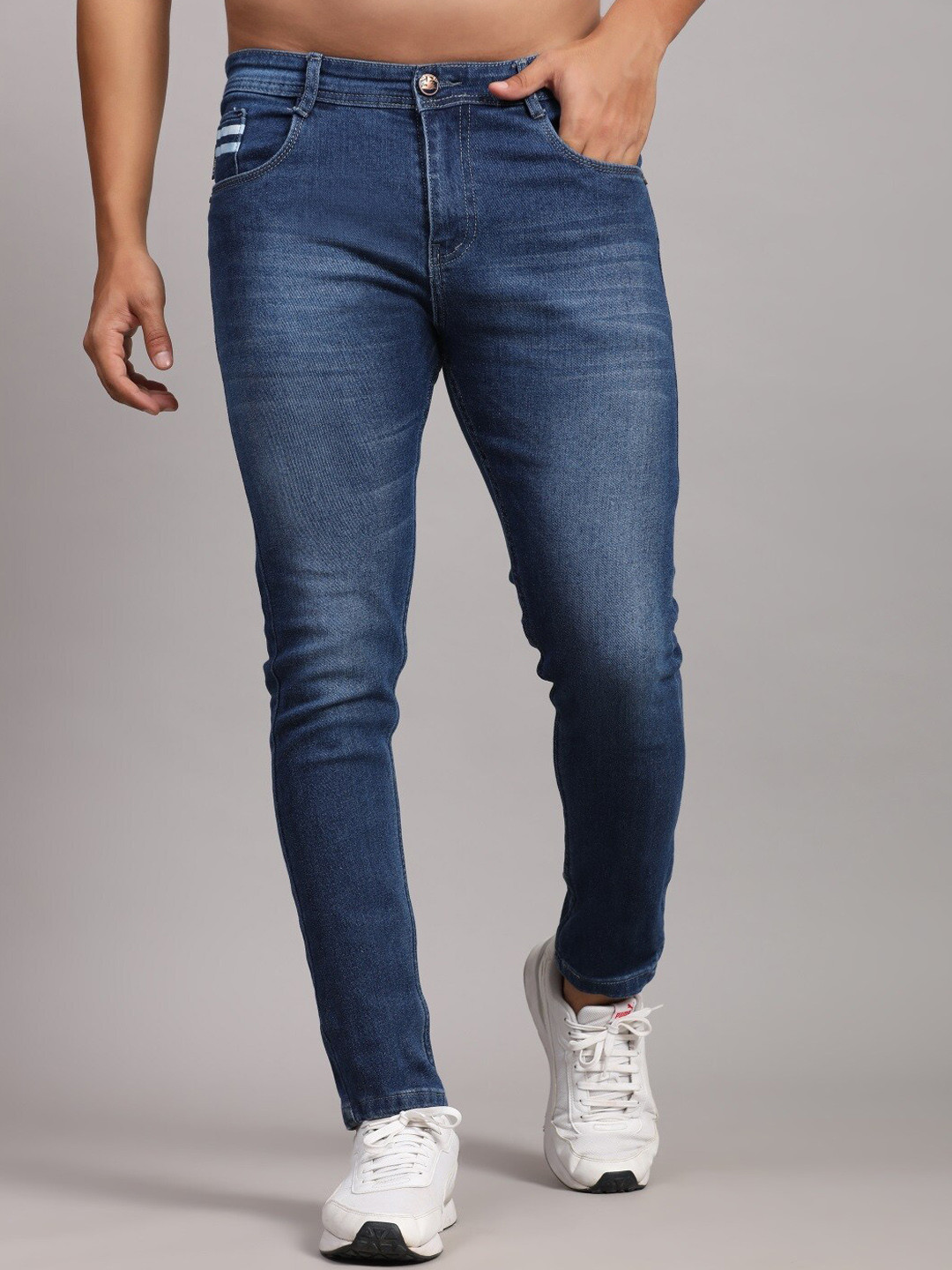 MM-21 Men Jean Regular Fit Light Fade Jeans