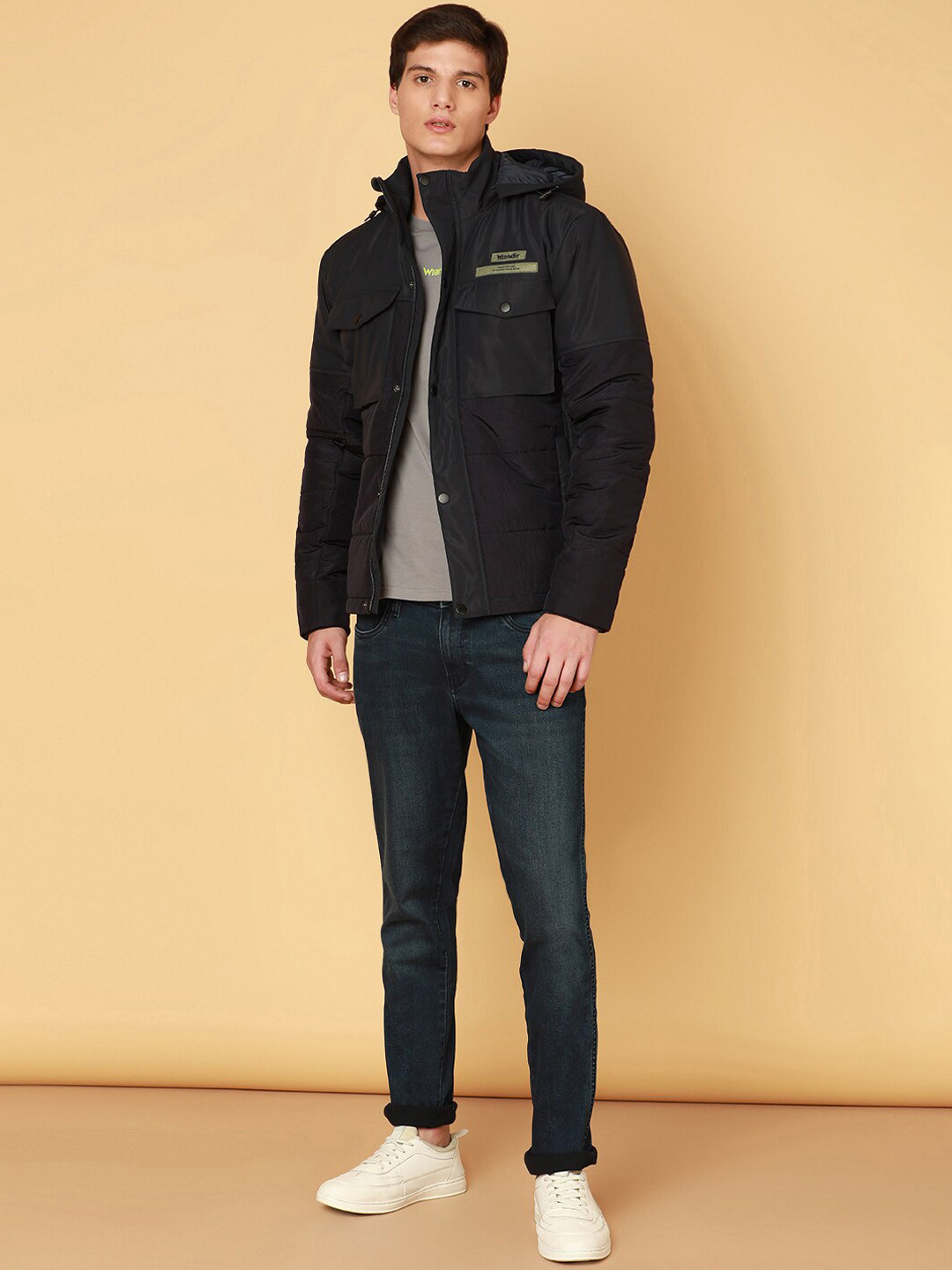 Wrangler Hooded Puffer Jacket