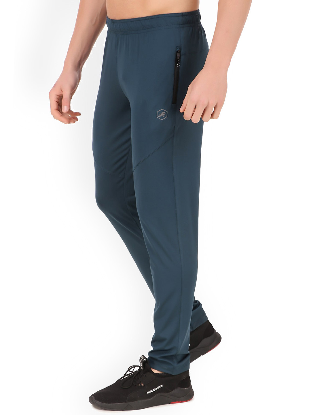 REDESIGN Men Activewear Dry Fit Stretchable Track Pant
