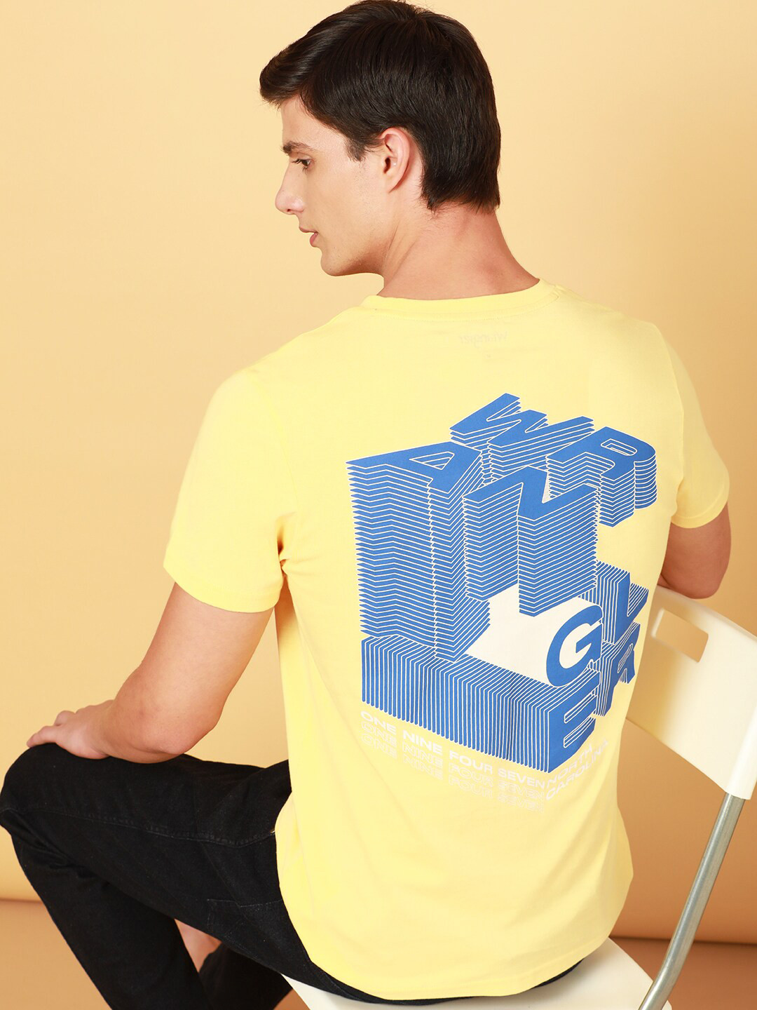 Wrangler Printed Cotton T-shirt