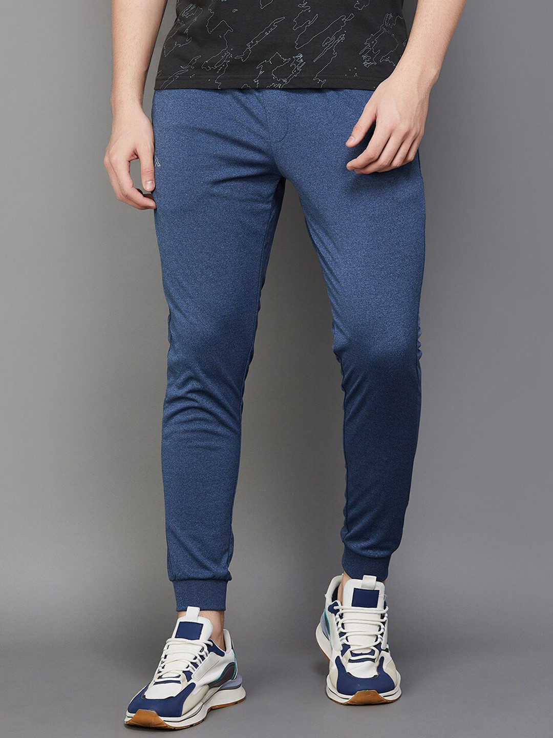Kappa Men Slim Fit Mid Rise Joggers