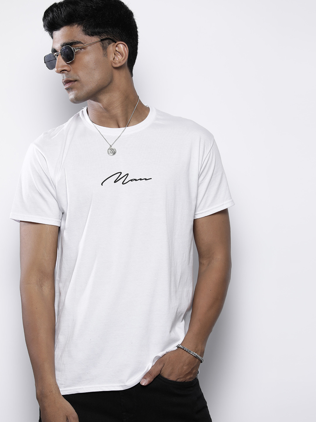 boohooMAN Signature Oversized Cotton T-shirt