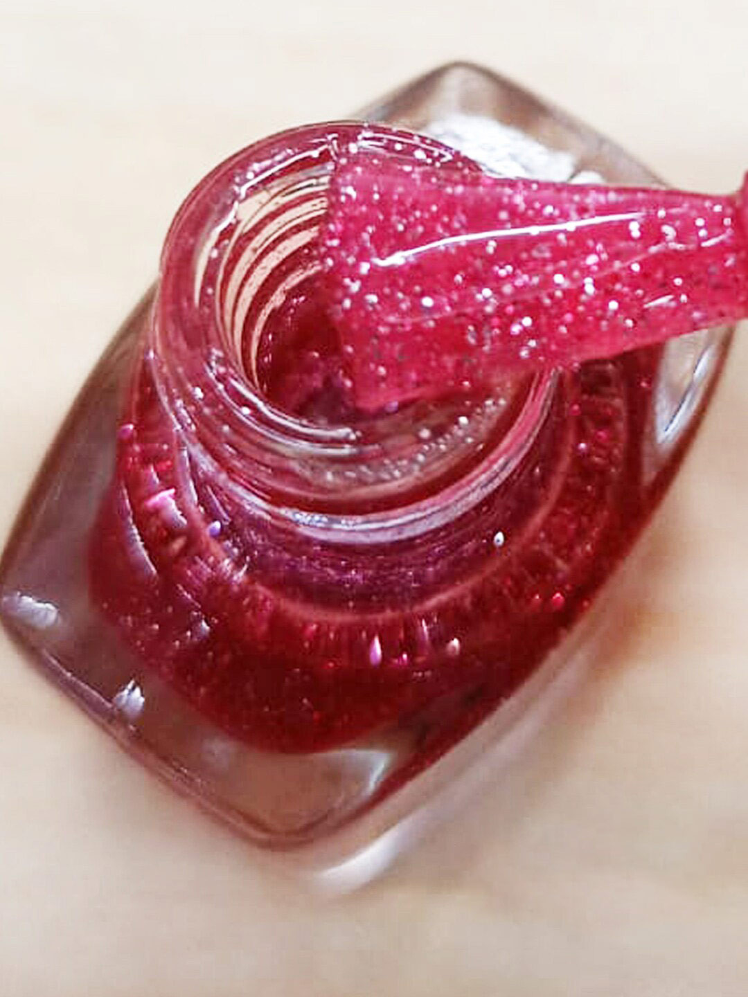 PERPAA Set Of 5 Glitter Light Flashing Sparkly Gel Nail Polish -5ml Each-96-97-98-99-95