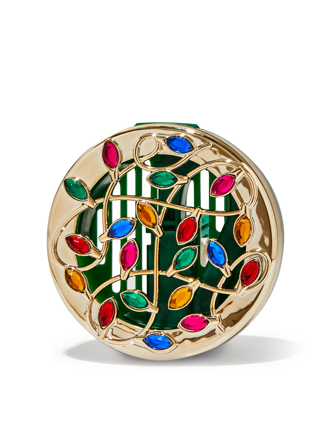 Bath & Body Works Christmas Lights Visor & Vent Clip Car Fragrance Holder