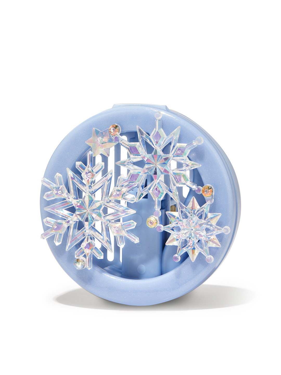 Bath & Body Works Iridescent Snowflakes Visor & Vent Clip Car Fragrance Holder