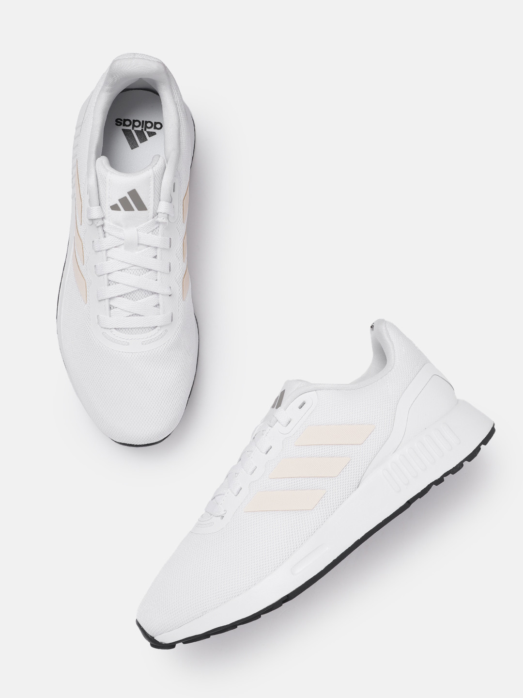 ADIDAS Men Woven Design Adistorm Running Shoes