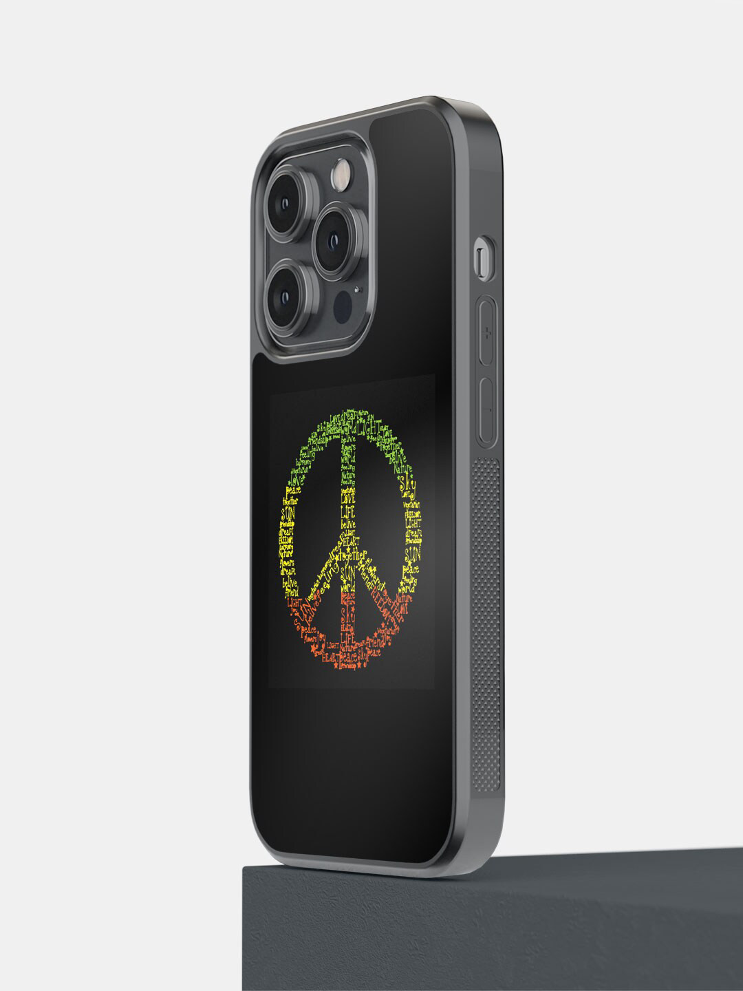 macmerise Symbol of Peace iPhone 14 Pro Bumper Case Cover