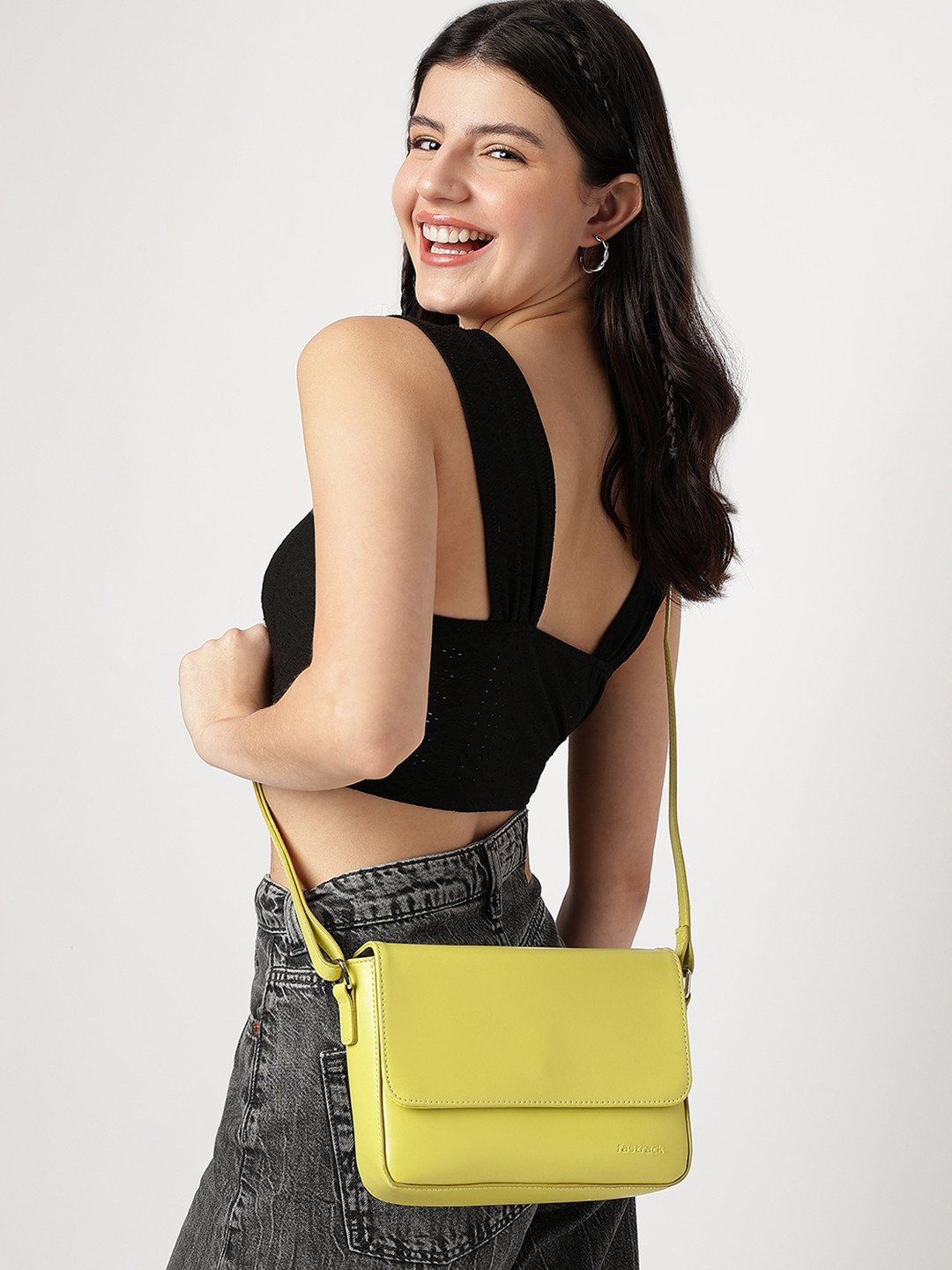 Fastrack Structured Small Sling Bag