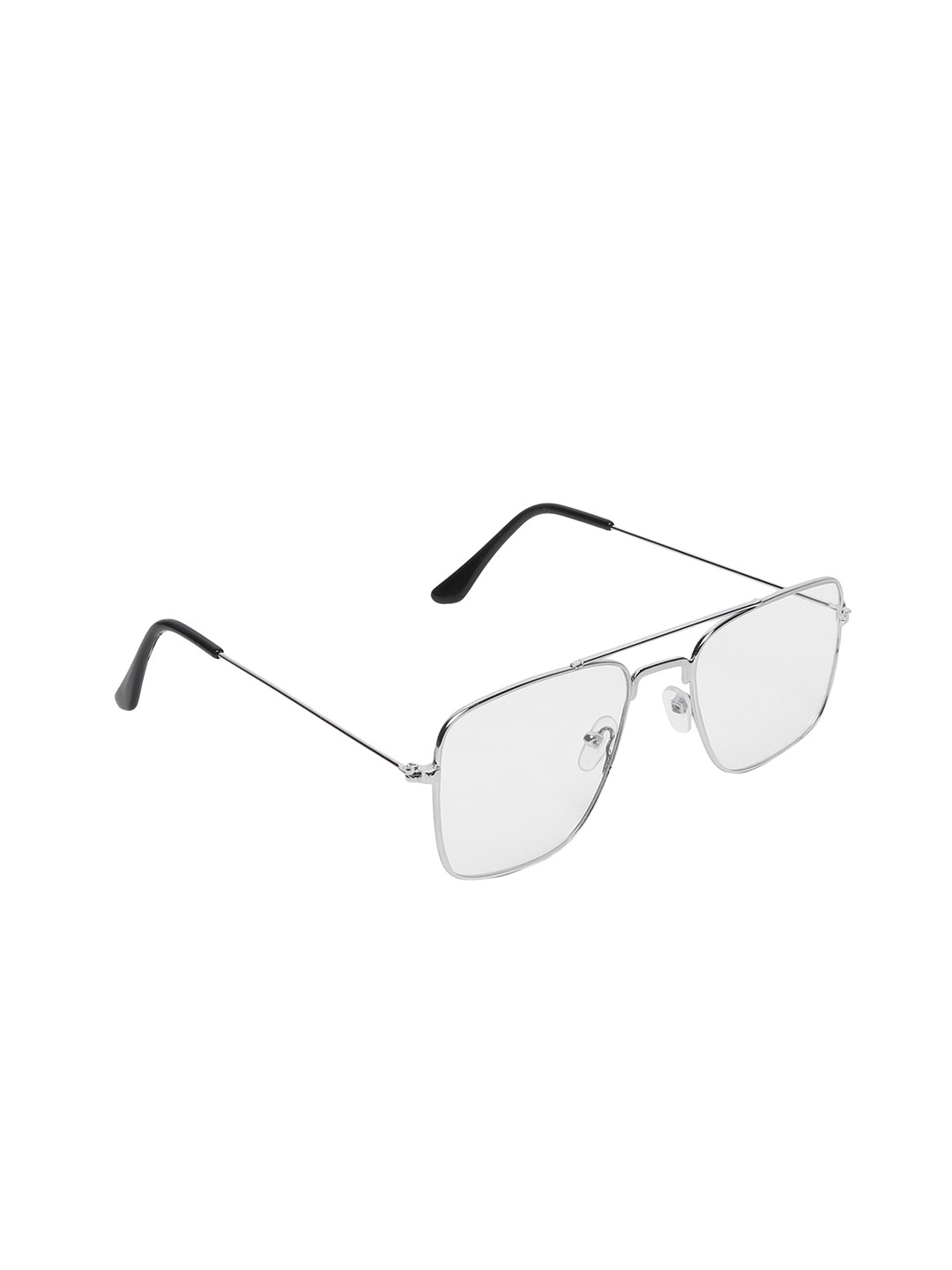 GARTH Unisex Square Sunglasses GART_QTRA-SIL