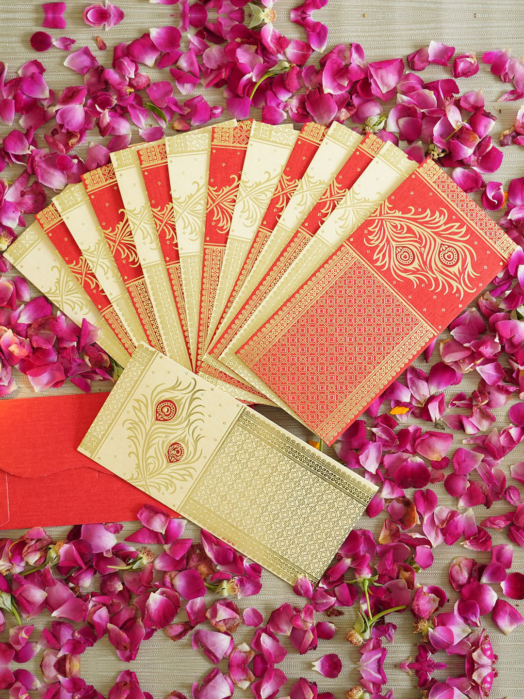 TIED RIBBONS Set of 20 Printed Gifting Envelope