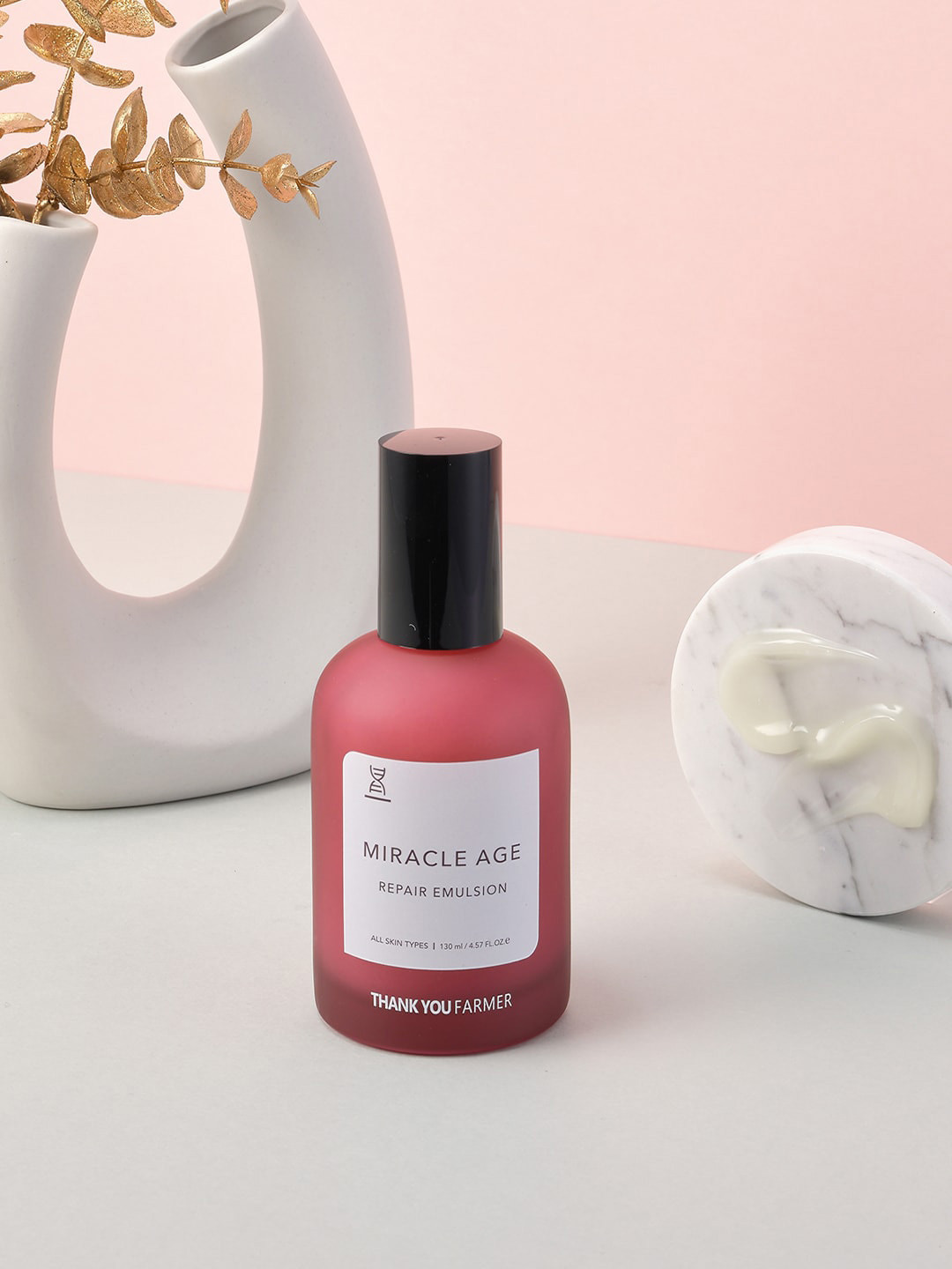 Thank You Farmer Miracle Age Repair Emulsion with Niacinamide for Smooth Firm Skin - 130ml