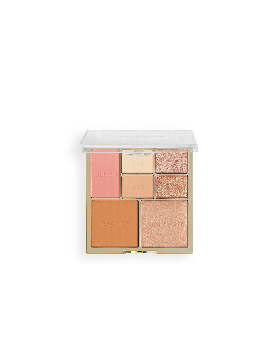 Makeup Revolution London Revolution Pro Iconic Eye & Cheek Palette - Light/Medium