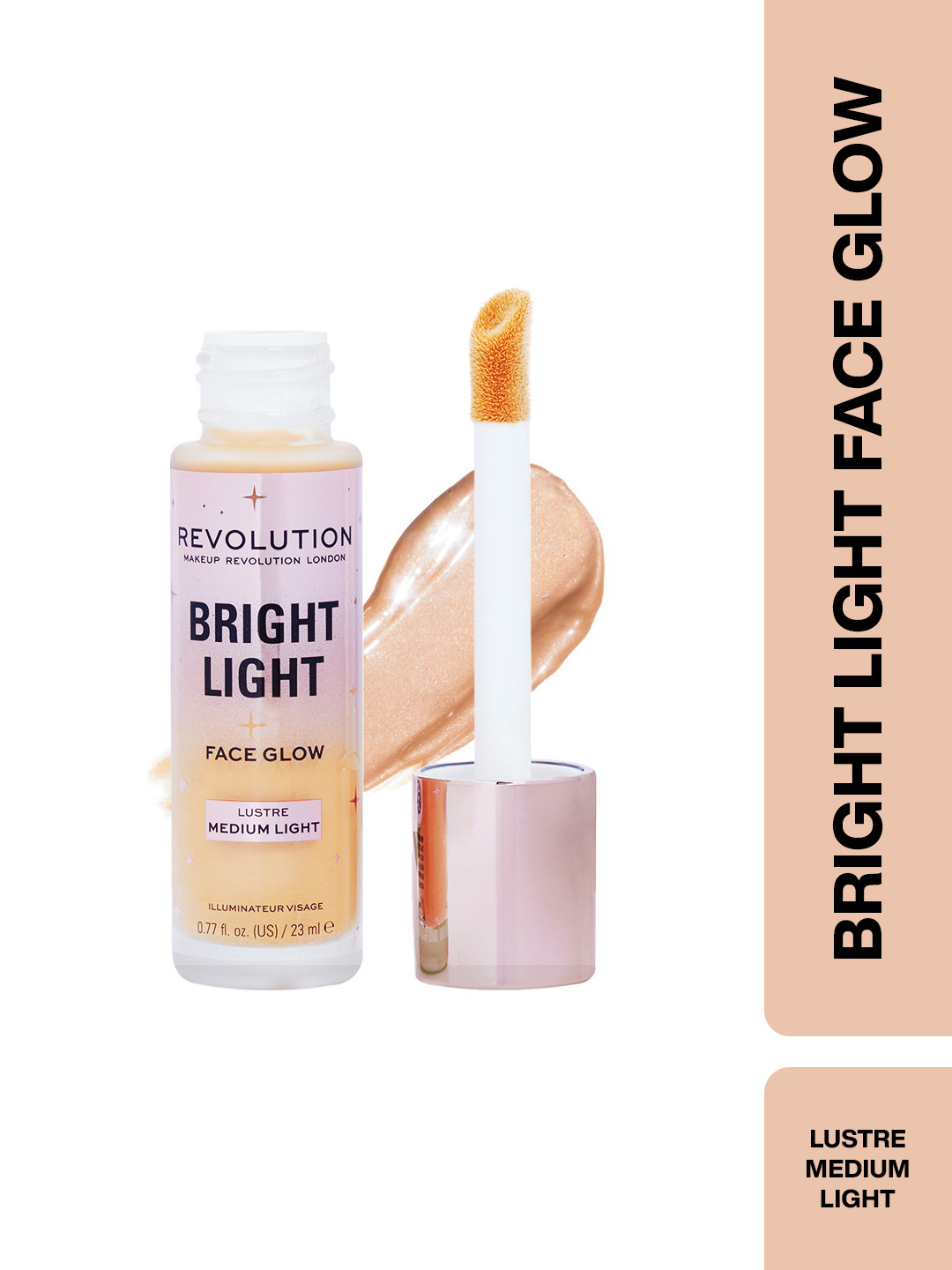 Makeup Revolution London Bright Light Face Glow Primer 23ml - Lustre Medium Light