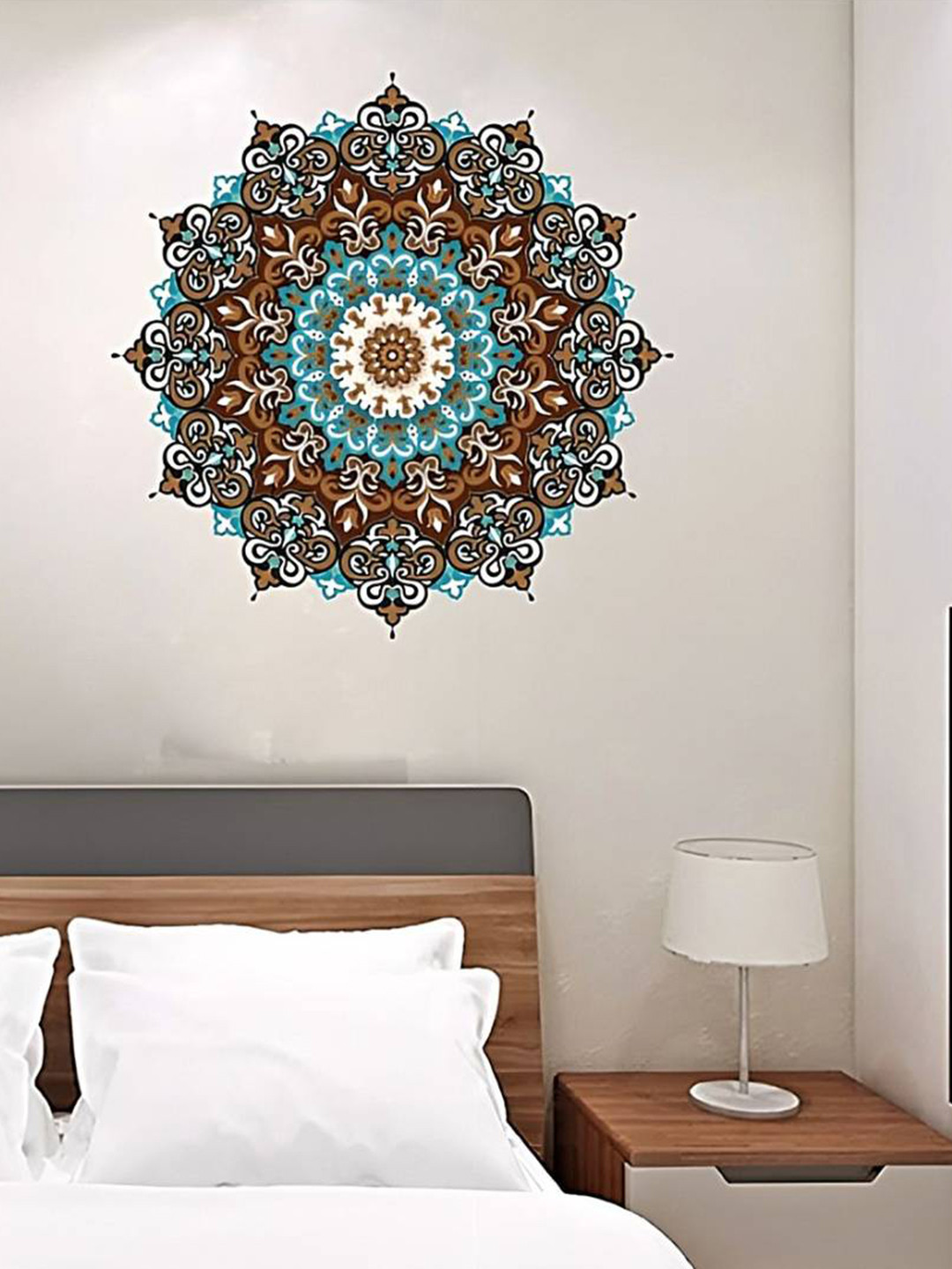 Jaamso Royals Blue Ethnic Motif Wall Sticker
