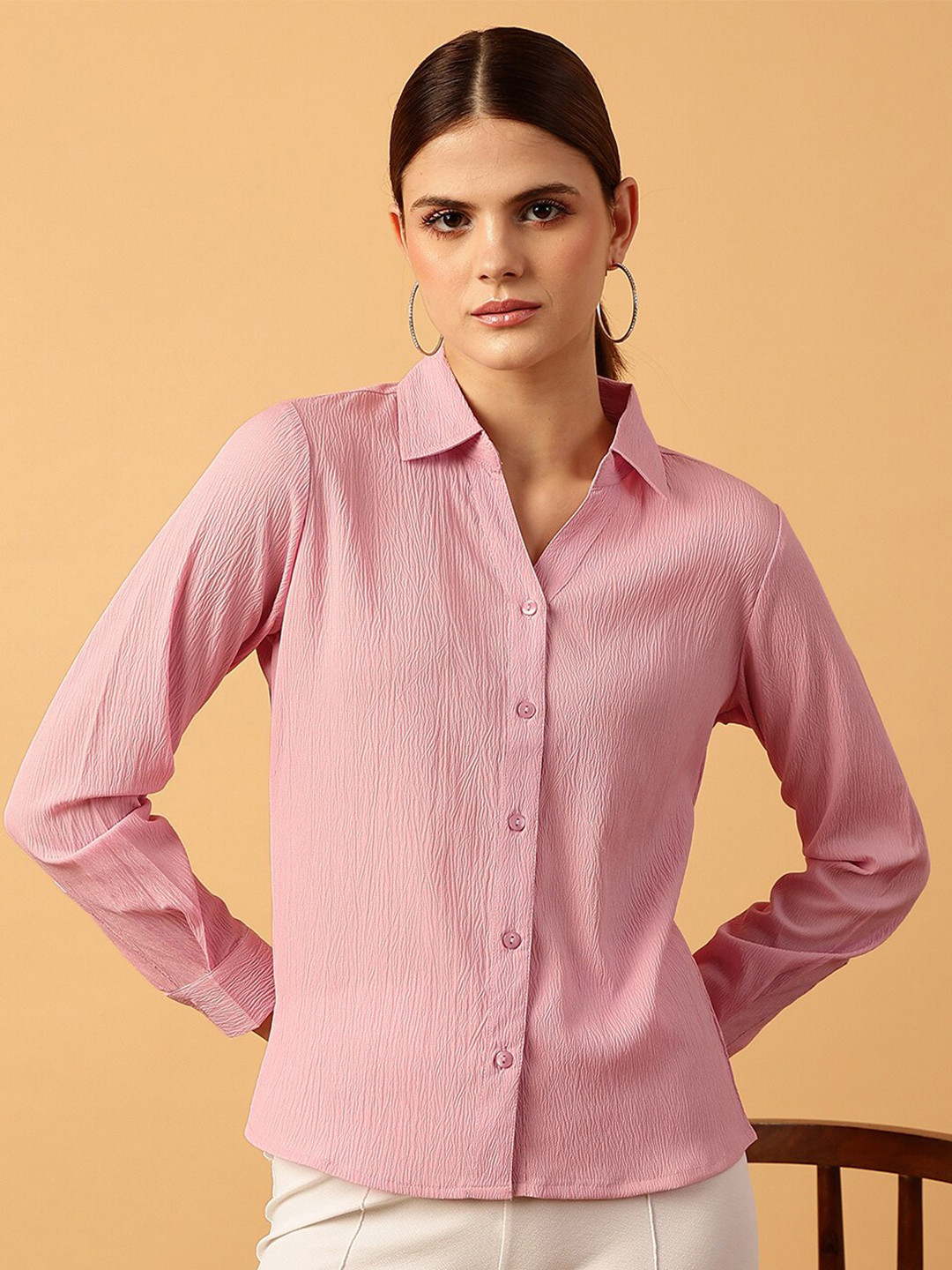 MINT STREET Classic Striped Casual Shirt