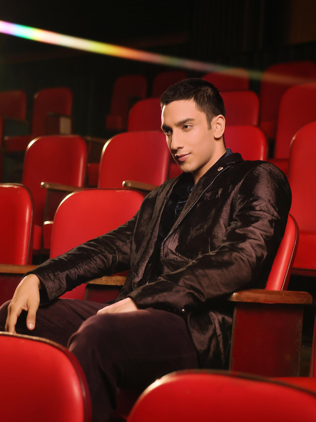 RARE RABBIT Men Velter Tailored Fit Notched Lapel Single-Breasted Party Blazer