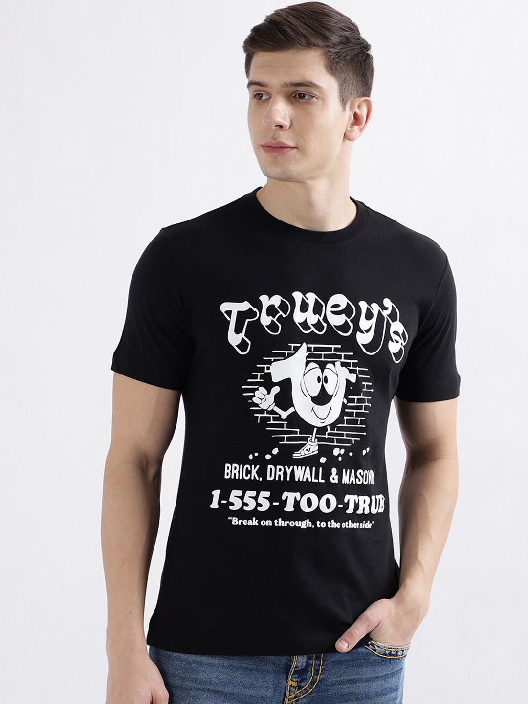 True Religion Printed Cotton T-shirt