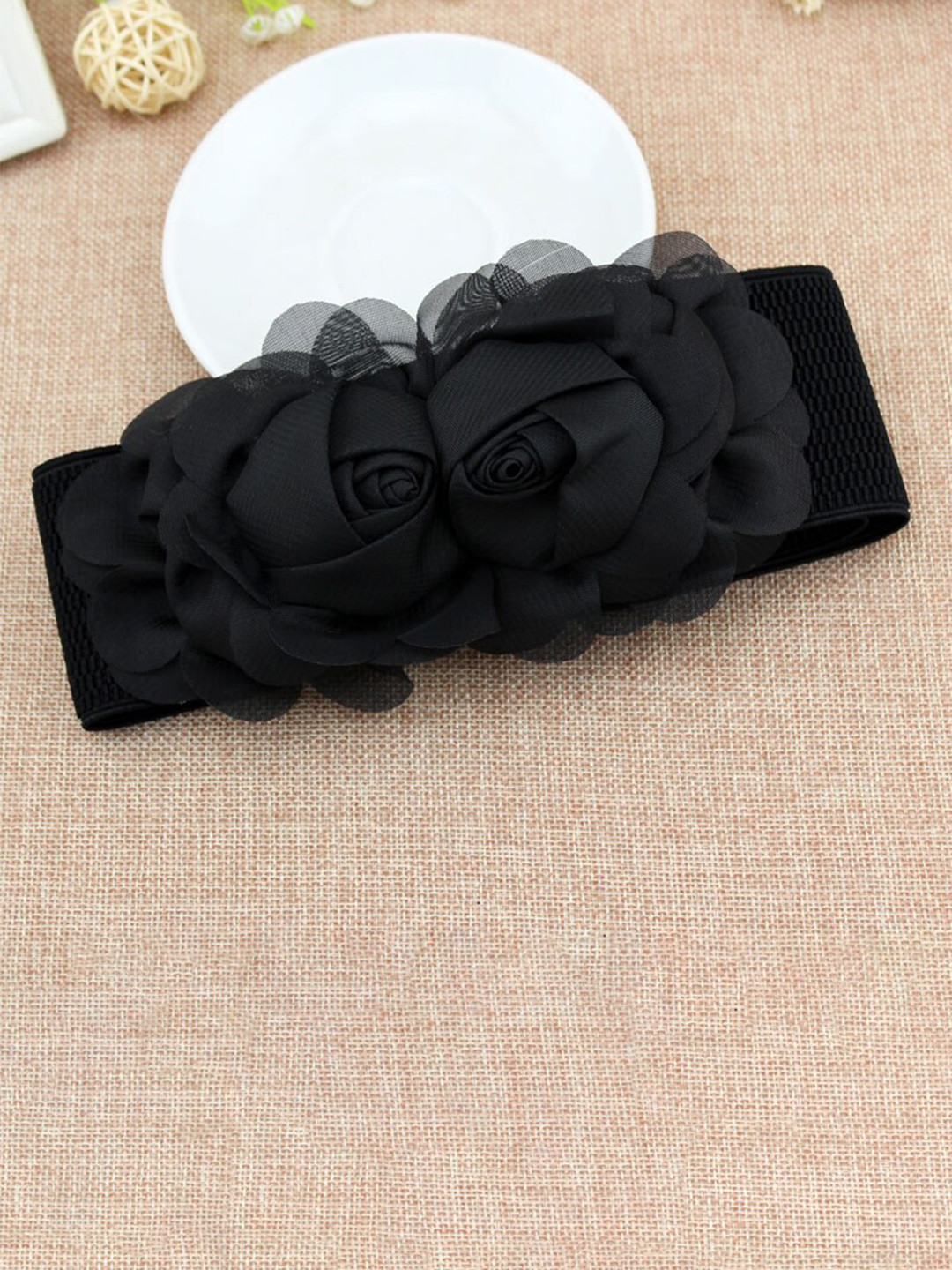 Shining Diva Fashion Metal Interlock Closure Belt