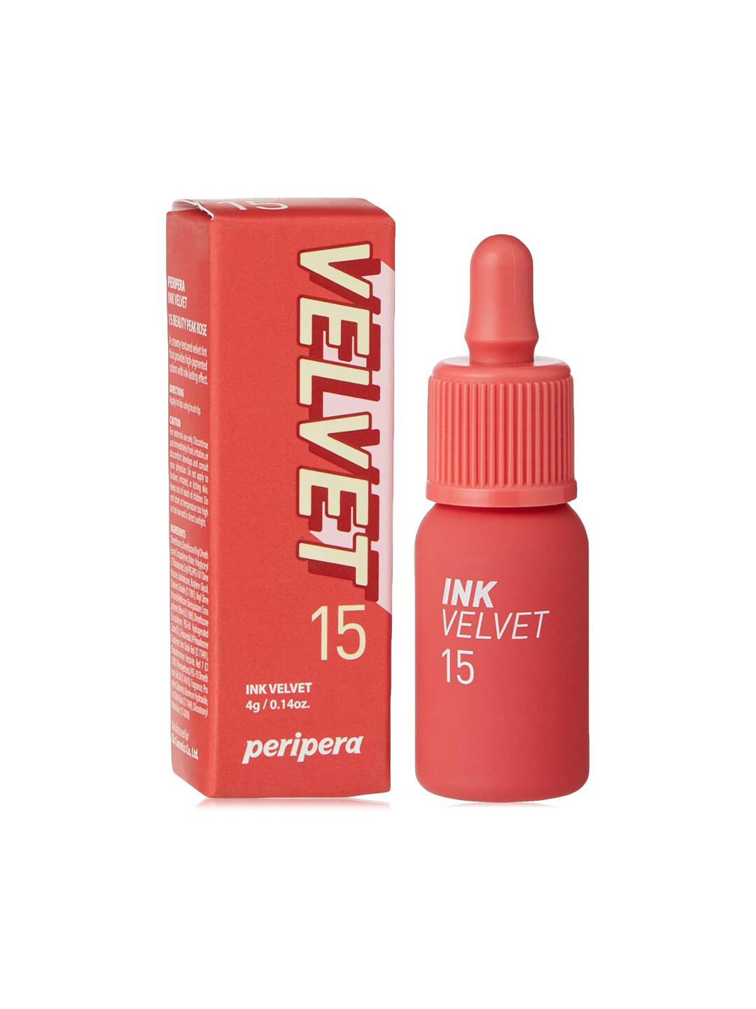 peripera Ink Velvet Long Lasting Lip Tint 4g - Beauty Peak Rose 15