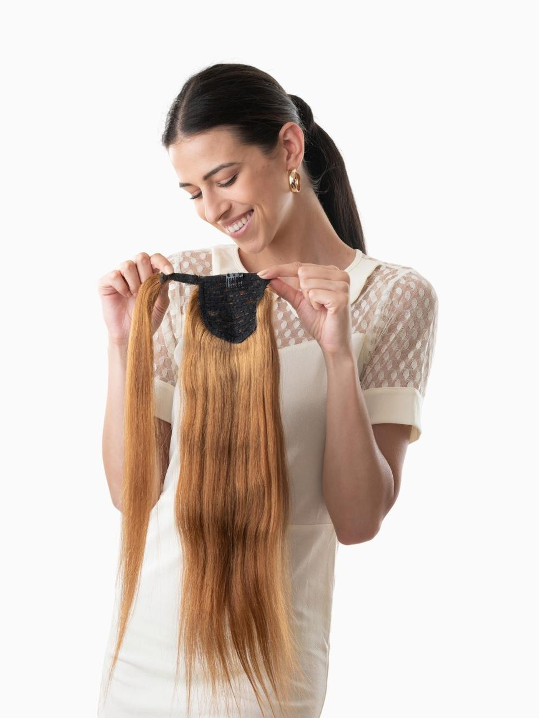 HAIR ORIGINALS Pony Tail - Natural Brown