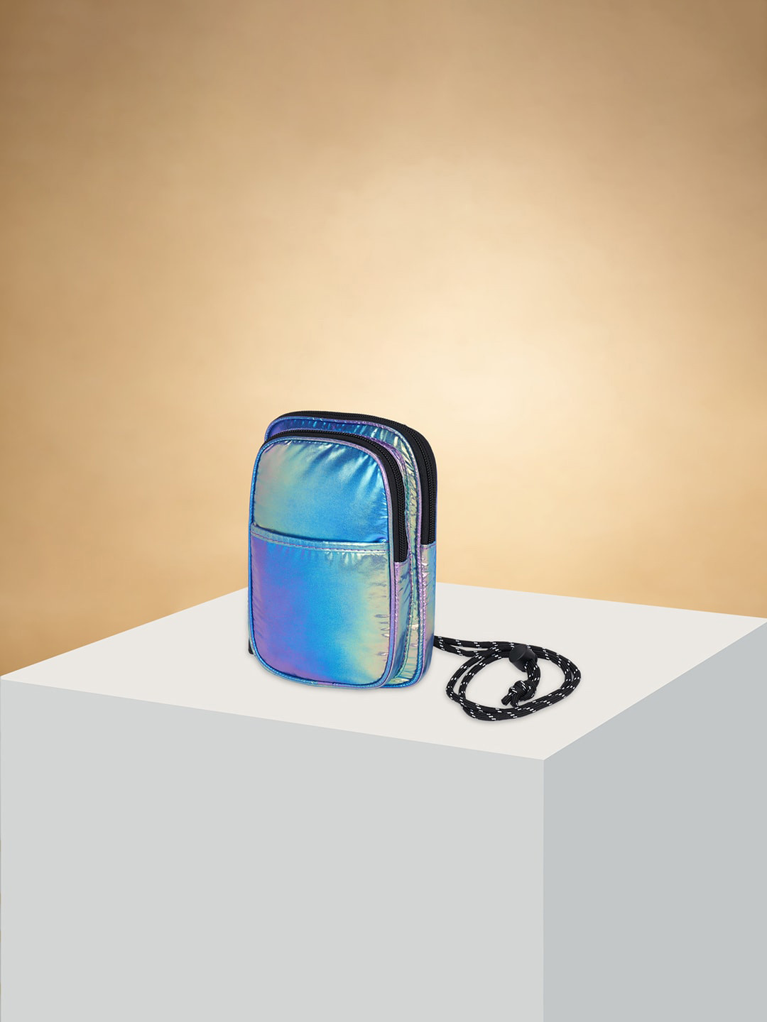 Forever Glam by Pantaloons Structured Fabric Mobile Pouch