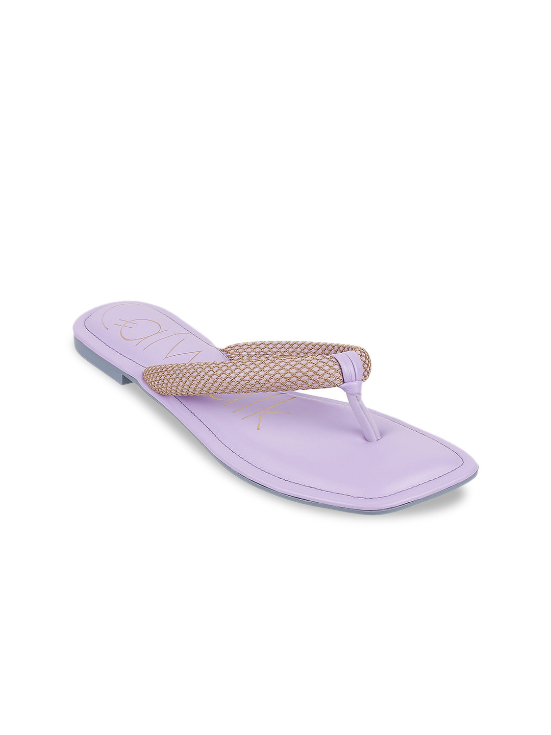Catwalk Textured One Toe Flats