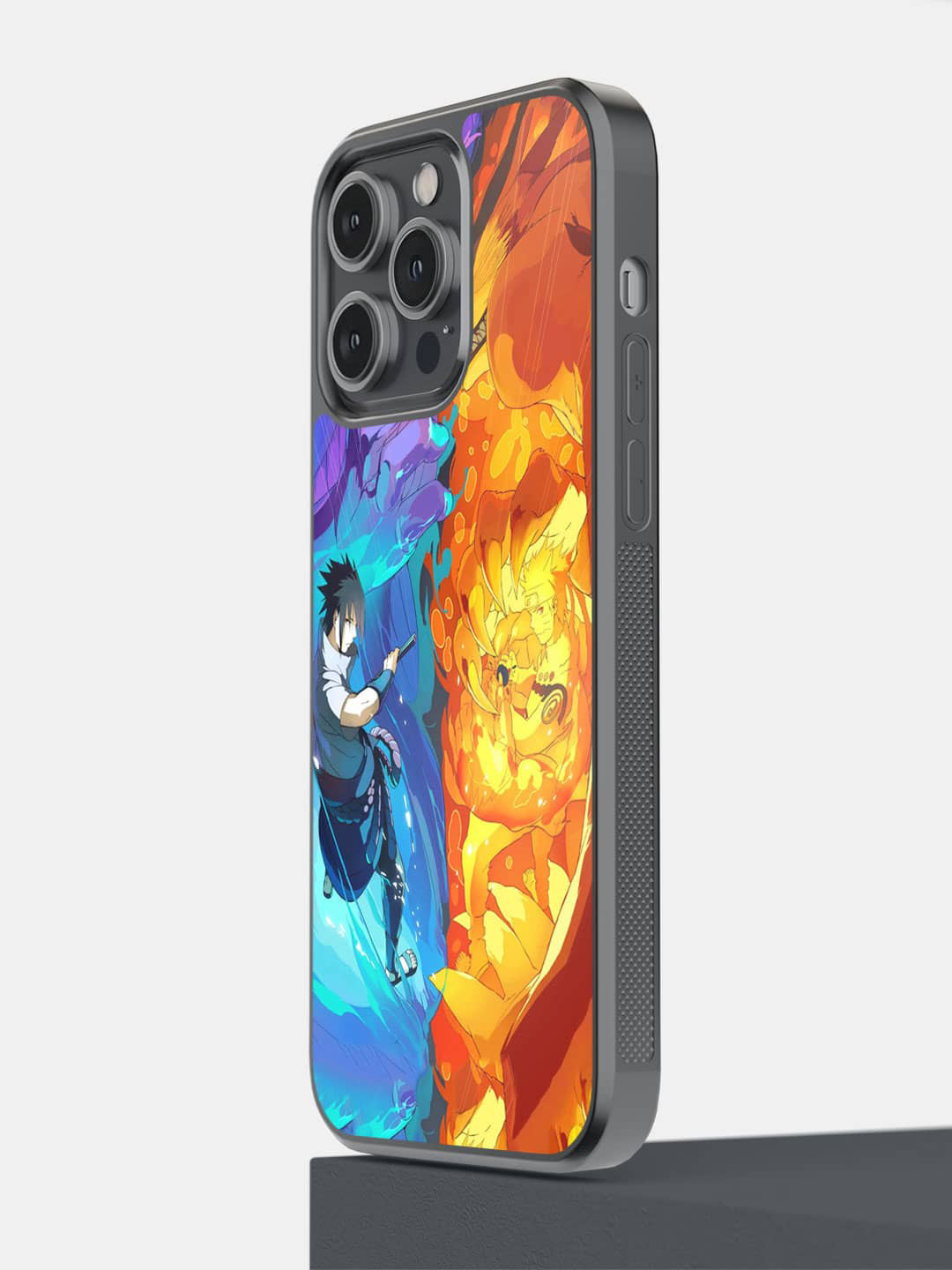 macmerise Susanoo vs Kurama Printed iPhone 14 Pro Max Bumper Case