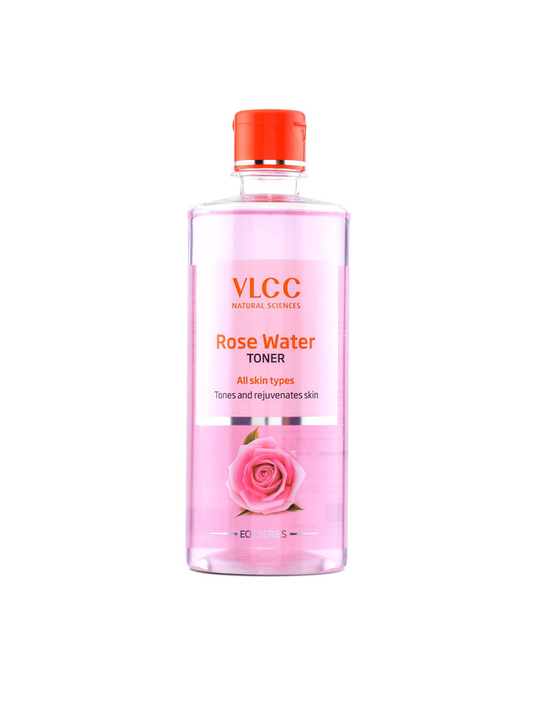 VLCC Eco Series Rose Water Toner - Tones & Rejuvenates Skin - 500ml