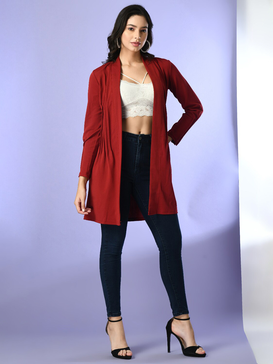 BAESD Open Front Longline Shrug