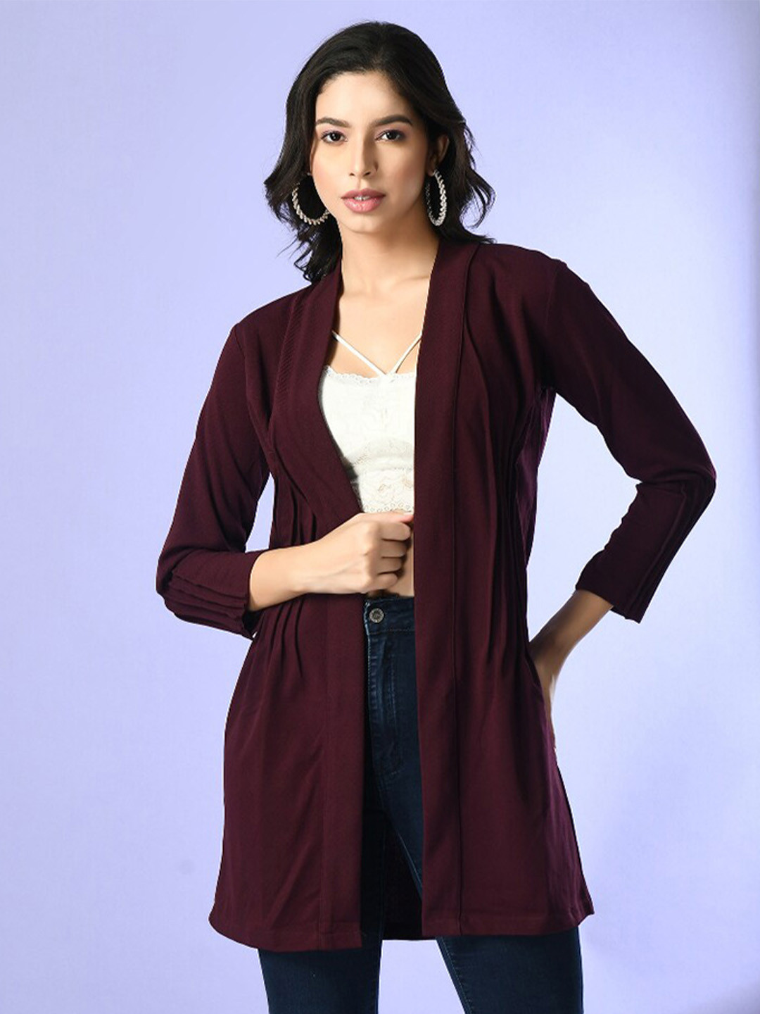 BAESD Open Front Longline Shrug