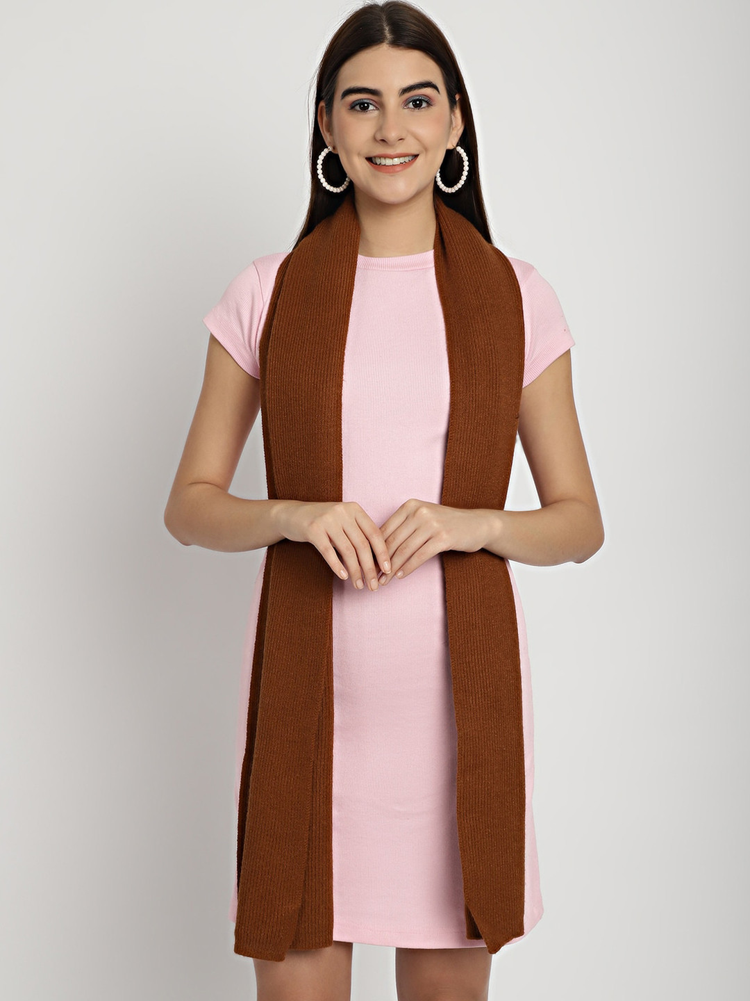 ELLIS Textured Stretchable Acrylic Muffler