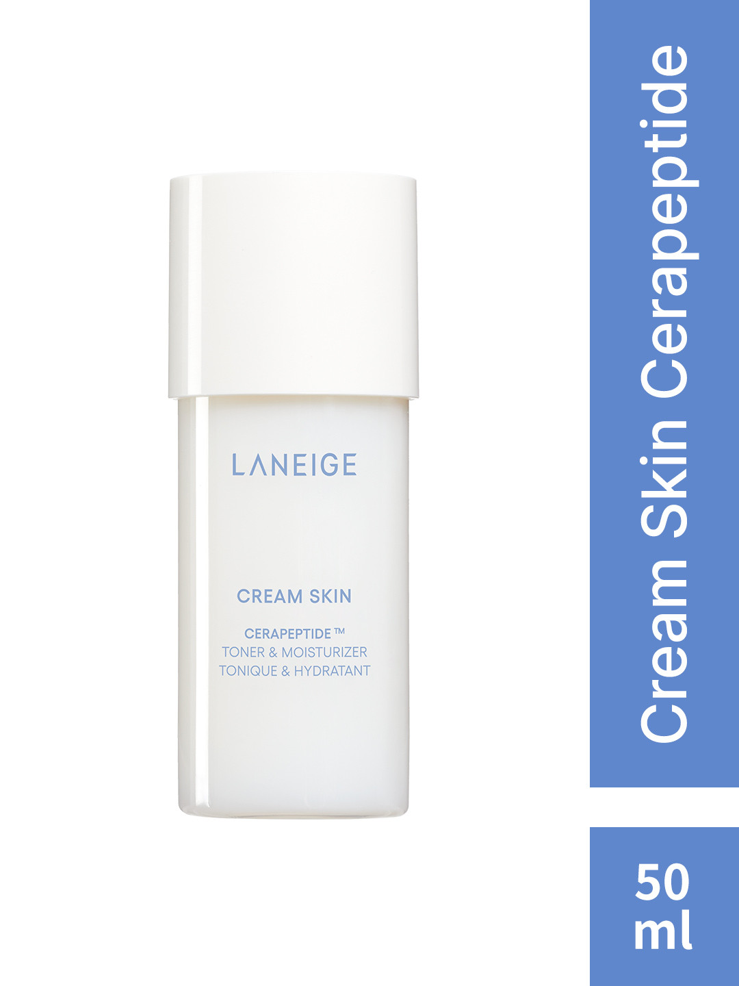 LANEIGE 2-In-1 Cream Skin Cerapeptide Toner & Moisturizer Refiner For Hydration - 50ml
