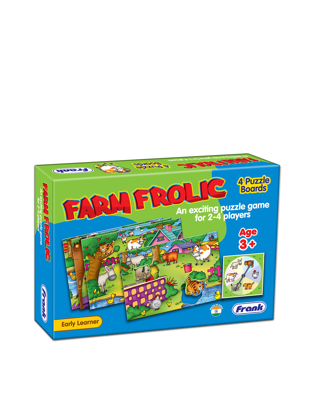 Frank Early Learner Farm Frolic Game - 3+Years