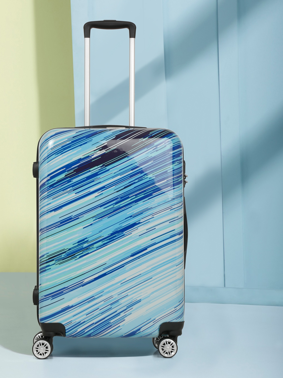 Buy Teakwood Leathers Printed Medium Sized Trolley Bag 54.6L Trolley Bag for Unisex 25640466 Myntra