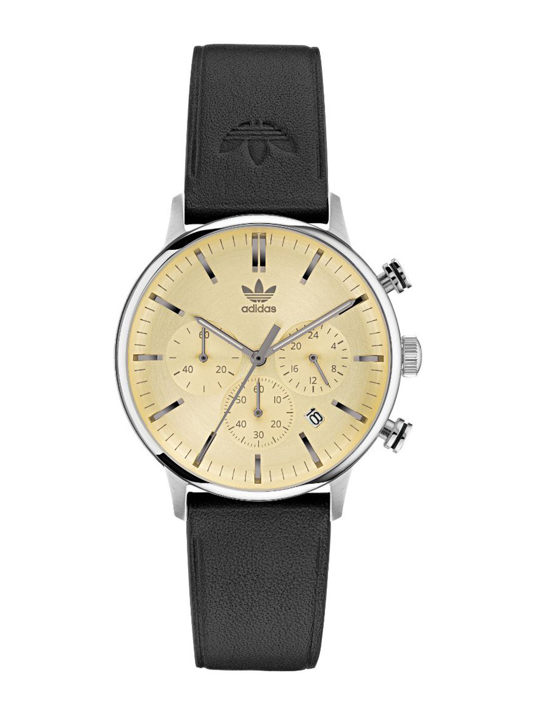 ADIDAS Originals Unisex Leather Straps Analogue Watch AOSY22532