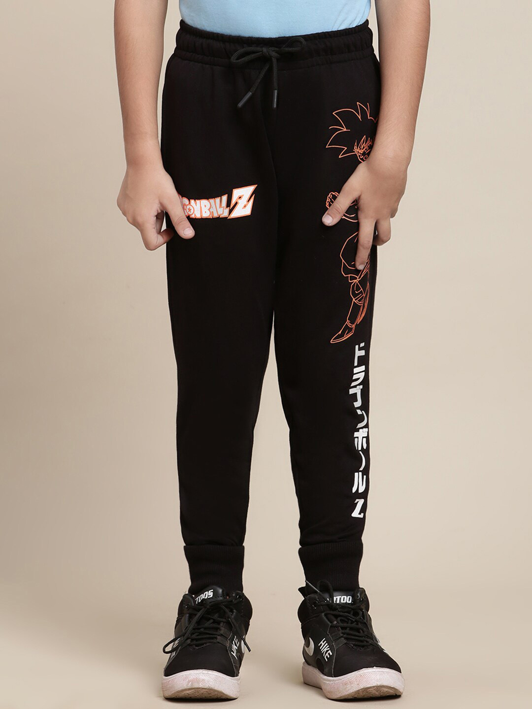 Kids Ville Boys Dragon Ball Z Anime Printed Joggers
