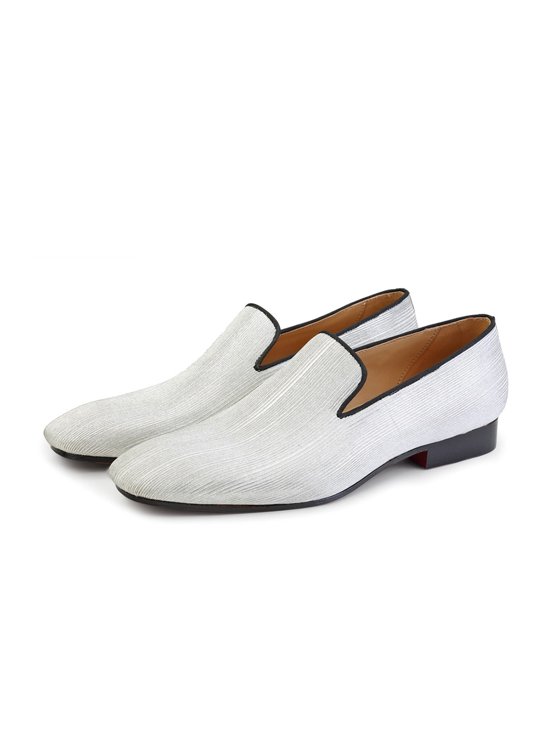 SHUTIQ Men Suede Formal Slip-On Shoes