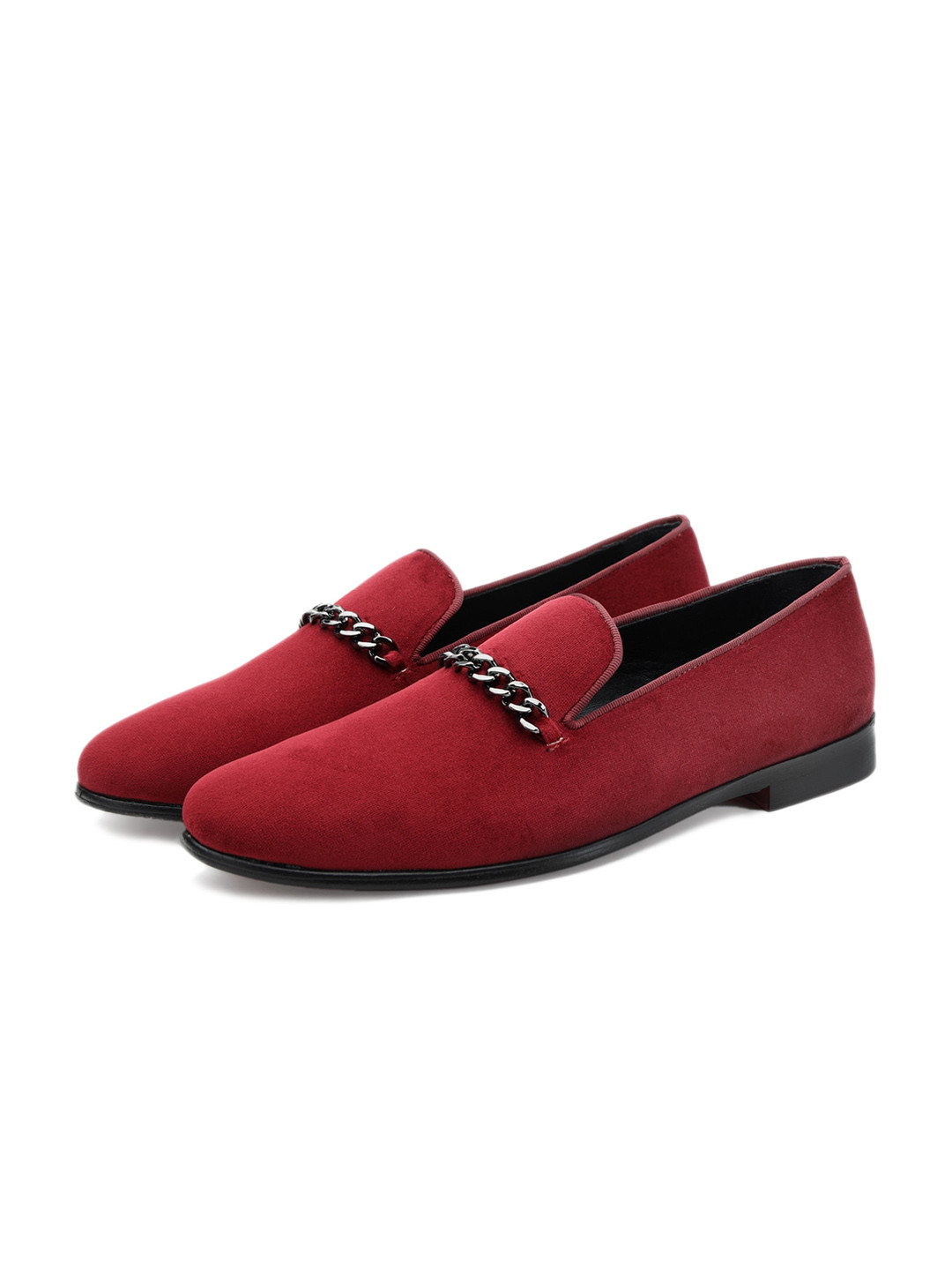 SHUTIQ Men Suede Formal Loafers