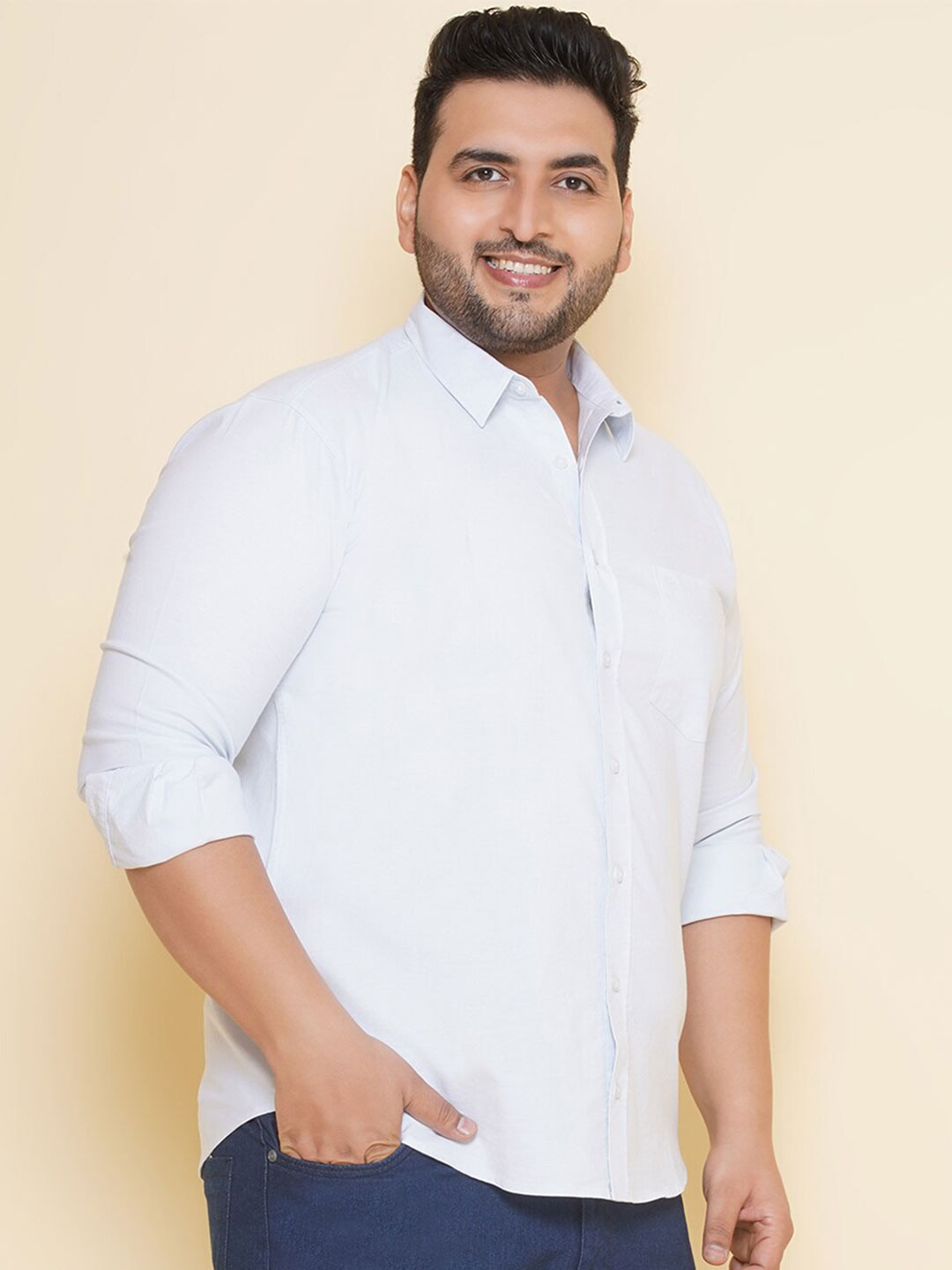 John Pride Plus Size Casual Shirt