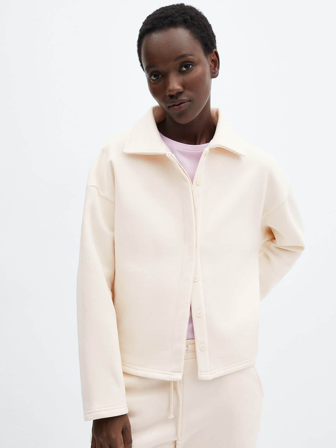 MANGO Solidarity Buttoned Casual Shirt