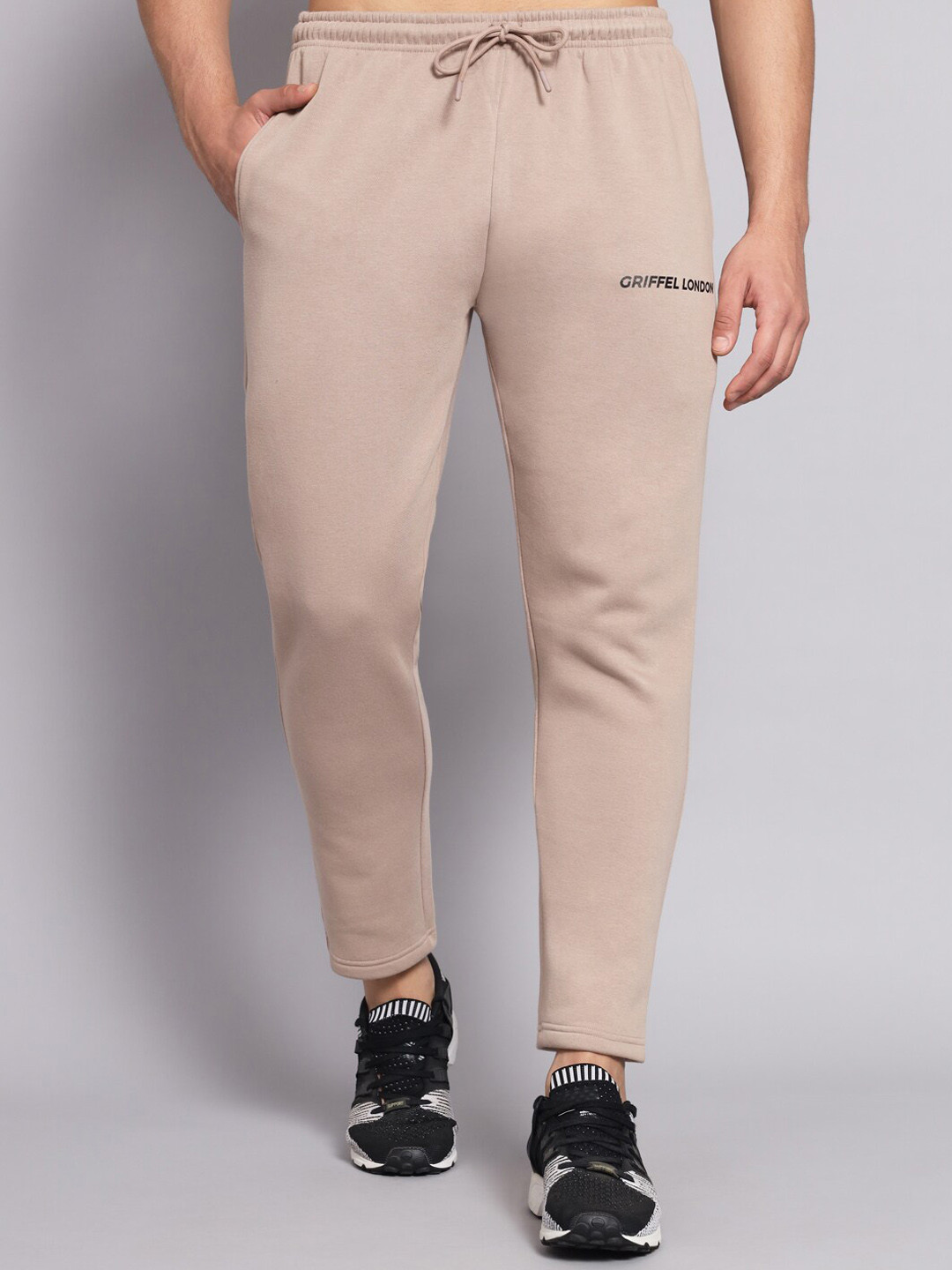 GRIFFEL Men Fleece Track Pants