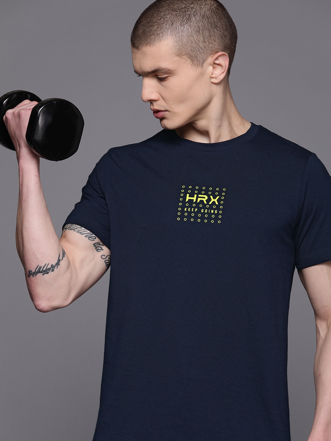 HRX by Hrithik Roshan Men Training Rapid-Dry T-shirt