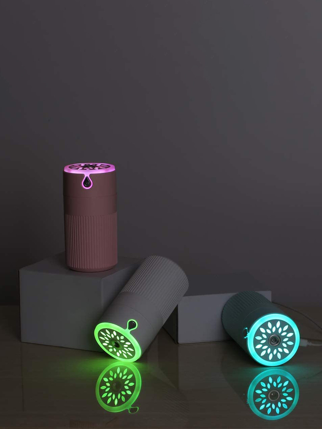 HOPZ  White Textured Humidifier Purifiers 420ml